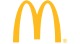 McDonald's logo with golden arches on red, representing the global fast food brand