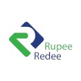RupeeRedee logo with blue-green design and rupee symbol, Indian digital lending platform