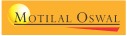 Motilal Oswal logo in black and orange, representing the Indian financial services firm