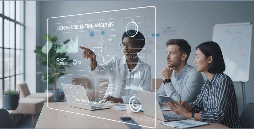 Customer Retention Analysis and Cohort Modelling
