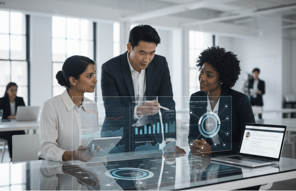 Customer churn risk detection and predictive analytics